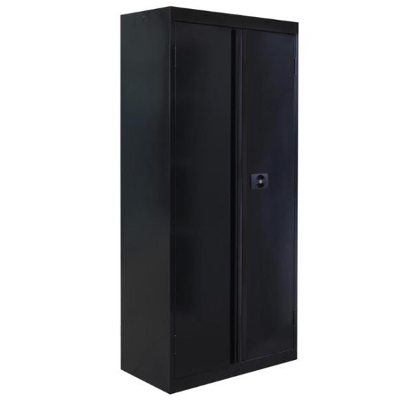 GABINETE DE ACERO 4 ENTREPAÑOS NEGRO 167.5 X 76.5 X 38.5 CM 758J