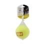PELOTA PARA PERRO Y GATO DE CAUCHO Y POLIÉSTER 9 CM