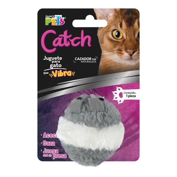 PELUCHE PARA GATO POLIÉSTER 4 X 6.5 X 7 CM