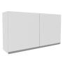 ALACENA PARA COCINA 2 PUERTAS 4 COMPARTIMENTOS MDP 120 CM