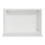 ALACENA DE COCINA PARA HORNO 1 COMPARTIMENTO 60 CM MDP 60 X 45 X 40 CM BLANCO