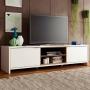 MUEBLE PARA TV PARA 75 PULGADAS MDP BLANCO 180 X 39 X 48 CM