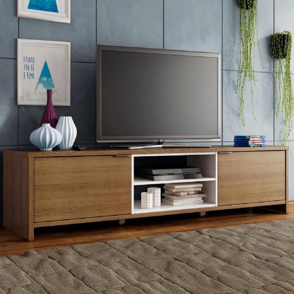 MUEBLE PARA TV PARA 75 PULGADAS MDP MARRÓN 180 X 39 X 48 CM
