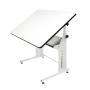 MESA DE DIBUJO ALFRA SOLID TRANSPLAN SUPERFICIE BLANCA 60X90 CM