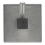 PERCHERO 5 X 5 X 4.5 CM PLATA