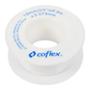 CINTA SELLADORA PARA TUBERÍAS PTFE PLÁSTICO 6.6 M BLANCO