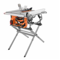 SIERRA DE BANCO 10" 15 AMP 5000 RPM CON PEDESTAL PLEGABLE SOFTSTART