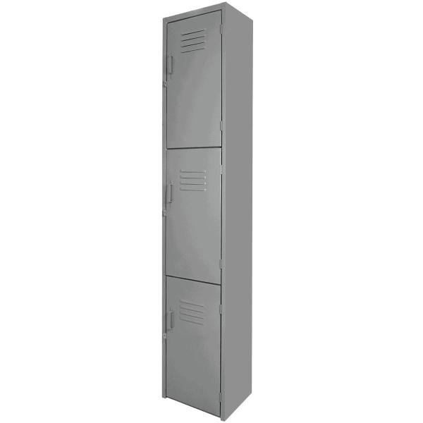 LOCKER ESTÁNDAR DE 3 PUERTAS 180 X 38 X 37