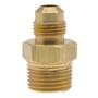 NIPLE TERMINAL DE LATÓN 3/8" X 1/2" "MACHO
