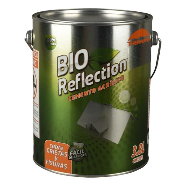 IMPERMEABILIZANTE ACRILICO BIO REFLECTION 10 AÑOS O MAS ECOLOGICO BLANCO 3.8 L