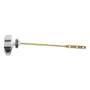 MANIVELA LATERAL PARA SANITARIO 7 CM PLATA COFLEX