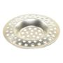 REJILLA PARA LAVABO DE ACERO INOXIDABLE 7 CM PLATA
