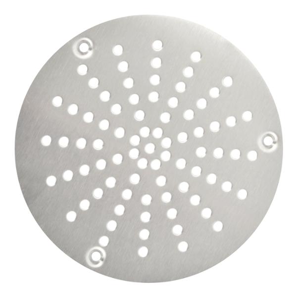REJILLA EN ACERO INOXIDABLE COLADERAS CON SALIDA DE 4 PULGADAS PLATA COFLEX