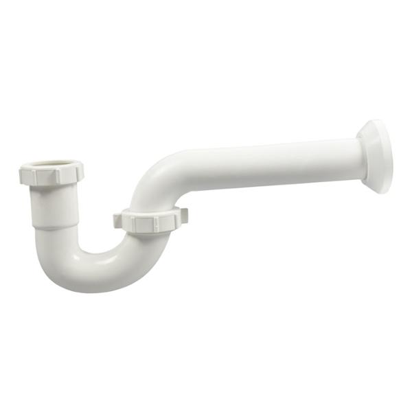 TRAMPA PARA LAVABO/FREGADERO 1 1/4 X 1 1/2 DE PULGADA BLANCO