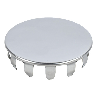 TAPÓN CUBRE TALADROS A PRESIÓN 1 PULGADA PLATA