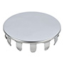 TAPÓN CUBRE TALADROS A PRESIÓN 1 PULGADA PLATA