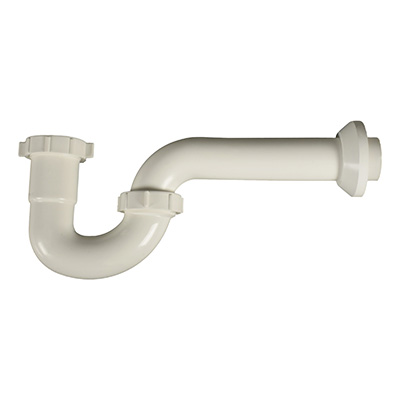 TRAMPA PARA LAVABO FREGADERO DE 16 X 6.5 CM BLANCO