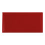 MURO CERÁMICA HARLEM 15 X 30 CM ROJO TIPO BRICK CAJA CON 0.99 M2