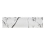 MURO CERÁMICA TORANO 30 X 7.5 CM BLANCO TIPO MÁRMOL