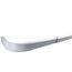 CORTINERO AJUSTABLE PARA VISILLO DE 122 A 167 CM BLANCO
