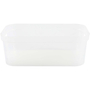 CAJA ORGANIZADORA TRANSPARENTE 6.8 L PLÁSTICO CHICA CON JALADERA