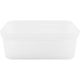 CAJA ORGANIZADORA TRANSPARENTE 16.47 L PLÁSTICO MEDIANA CON JALADERA