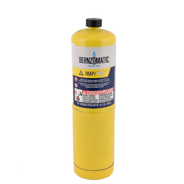 CILINDRO GAS MAP PRO 400 G PARA SOLDADURA Y TRATAMIENTO TÉRMICO