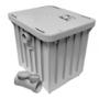 TRAMPA DE GRASA DE 41.4 X 37 X 44.4 CM GRIS COFLEX