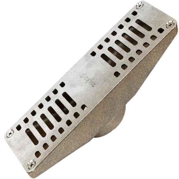 COLADERA RECTANGULAR 10 X 25 X 7.2 CM PLATA COFLEX