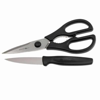 JGO 2 PIEZAS TIJERAS Y CUCHILLO PELAR NGO,WUSTHOF