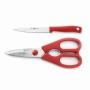 JGO 2 PIEZAS TIJERAS Y CUCHILLO PELAR RJ, WUSTHOF