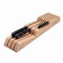 JGO 3 CUCHILLO 10/16/20CM C/BLOQUE MADER, WUSTHOF