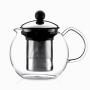 TETERA 1 L PARA INFUSIÓN CON INFUSOR DE ACERO Y CRISTAL BOROSILICATO