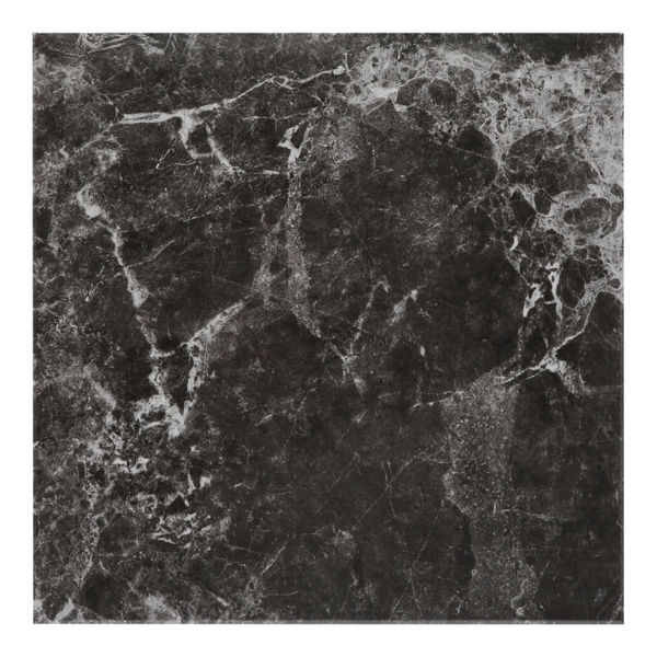 PISO CERÁMICO HERRERA 44 X 44 CM NEGRO TIPO MÁRMOL CAJA CON 1.92 M2