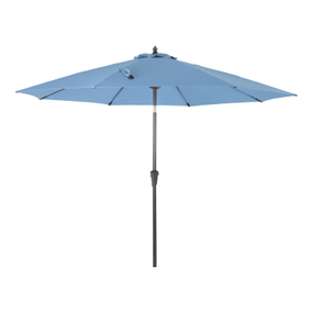 SOMBRILLA AZUL 2.43 X 2.70 M DE POLIÉSTER