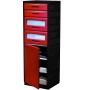 MUEBLE ORGANIZADOR CON CAJONES Y REPISAS CON PUERT