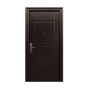 PUERTA EXTERIOR DE SEGURIDAD 10 PASADORES 95 X 213 CM DERECHA CHOCOLATE MATE