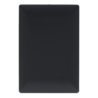 PLACA DE PARED CIEGA NEGRO