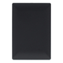 PLACA DE PARED CIEGA NEGRO