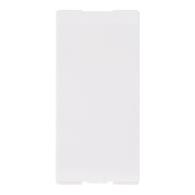 TAPÓN CIEGO DE 1 MÓDULO BLANCO