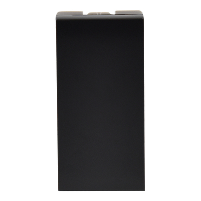 APAGADOR ESCALERA DE PARED DE 1 MÓDULO NEGRO