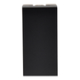 APAGADOR ESCALERA DE PARED DE 1 MÓDULO NEGRO