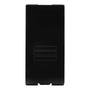 TIMBRE DE PARED 1 MÓDULO NEGRO