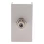 MÓDULO PARA CABLE COAXIAL BLANCO LEVITON