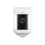 RING CÁMARA DE SEGURIDAD EXTERIOR CON LUCES Y SIRENA INALÁMBRICA RING PLUS - BLANCO