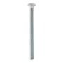 50 TORNILLOS COCHE 5/16 X 4 1/2 PULGADAS PLATA