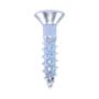 12 TORNILLOS PARA MARA 3/4PULGADAS PLATA 1