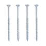 4 TORNILLOS PARA MARA 2-1/2 PULGADA PLATA