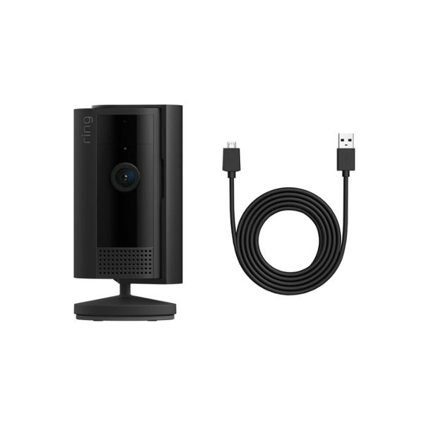RING CÁMARA DE SEGURIDAD INDOOR CAM GEN 2 PARA INTERIORES - NEGRO