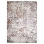 TAPETE PARA SALA POLIPROPILENO 120X170 CM BEIGE ABSTRACTO ANTIDESLIZANTE